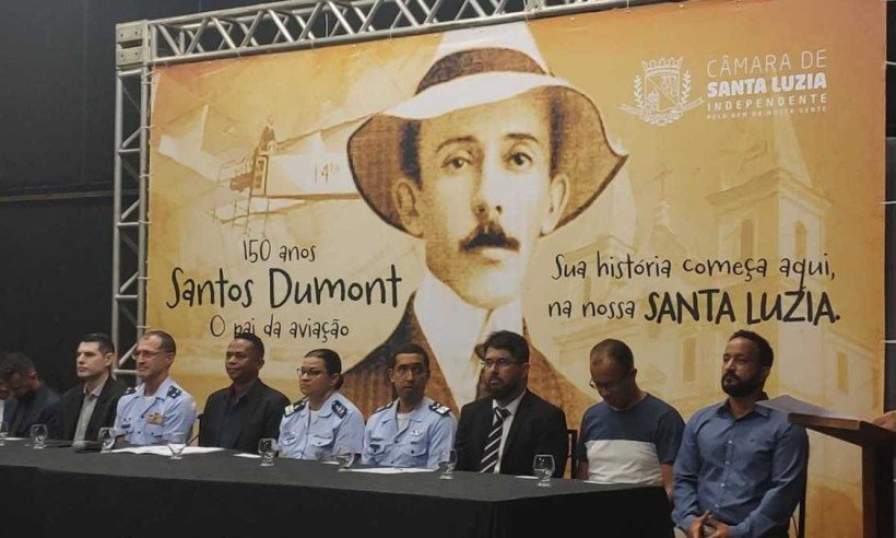 Santos Dumond torna-se “cidadão” de Santa Luzia
