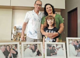 Luziense que se encontrou com Papa Francisco fala de “gratidão eterna”